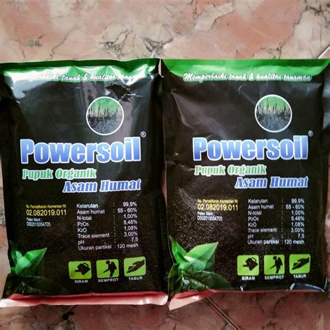 Power Soil Pupuk Pembenah Tanah Humic Acid Kg Lazada Indonesia