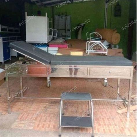 Jual Meja Periksa Pasien Laci Bed Periksa Pasien Laci Stainless Kab