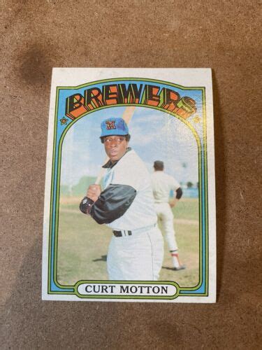 Topps Baseball Curt Motton Ebay