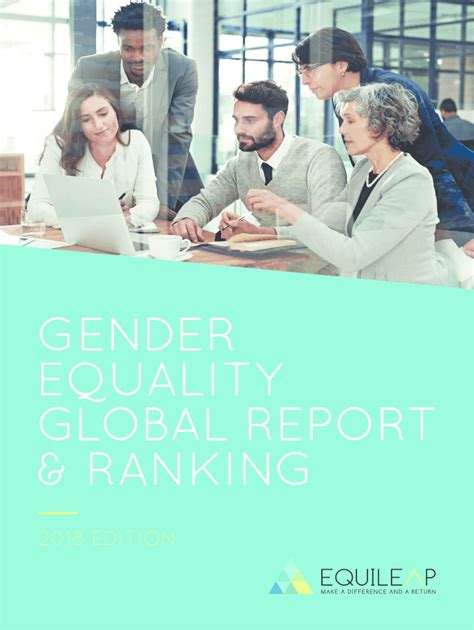 Fillable Online A First Of Its Kind Gender Equality Ranking Of Leading