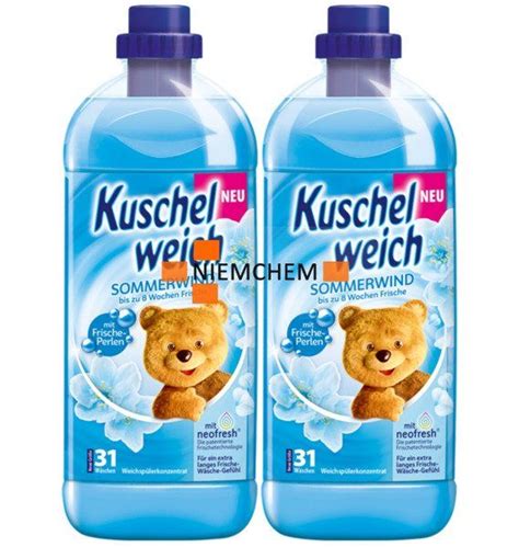 Kuschelweich Sommerwind Płyn Niebieski 2 x 1L DE ERLI pl