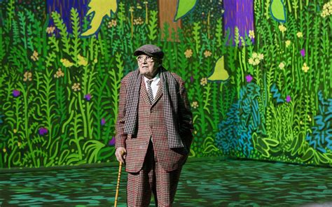 David Hockney ‘thrilled With New Immersive Exhibition Says Arts Venue