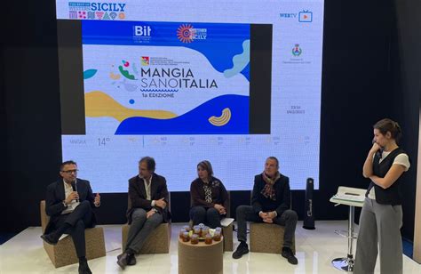 PRESENTATO ALLA BIT DI MILANO LEVENTO MANGIA SANO ITALIA CHE SI