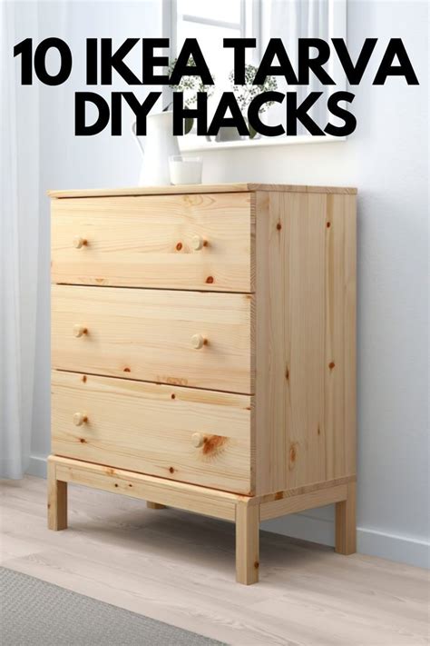 10 Diy Ikea Tarva Dresser Hacks Artofit