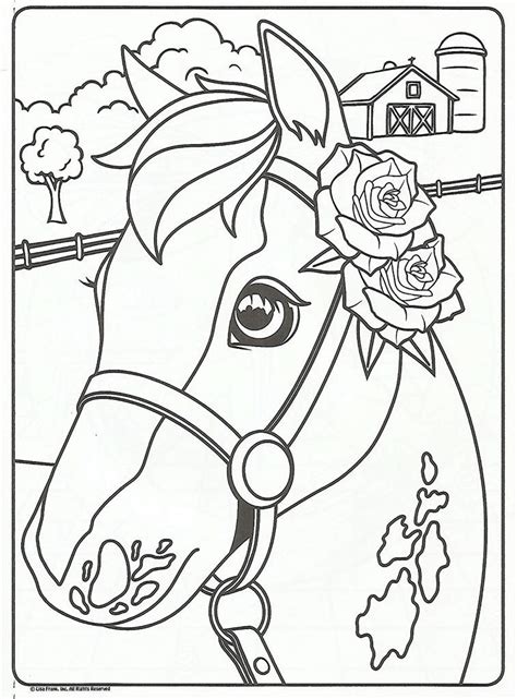 Lisa Frank Horse Coloring Pages Coloring Pages