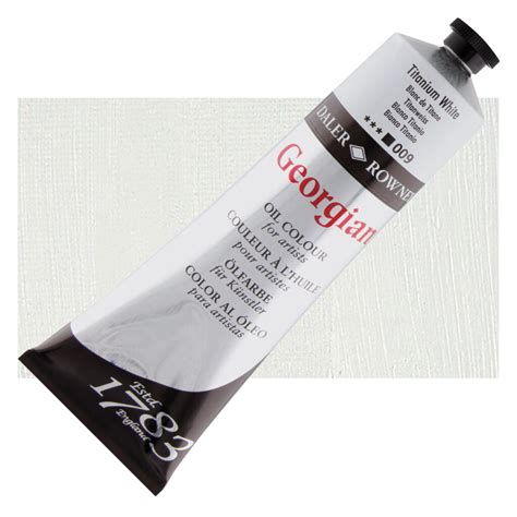 DALER ROWNEY МАСЛЕНА БОЯ GEORGIAN 225 МЛ TITANIUM WHITE