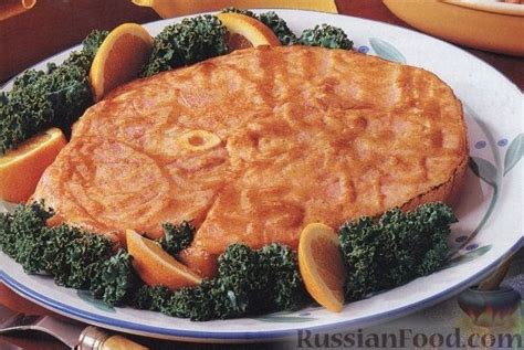 Рецепт: Свиной окорок, жаренный на гриле на RussianFood.com