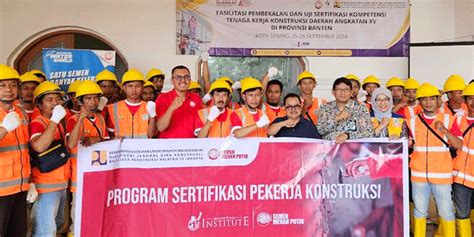 Semen Merah Putih Gelar Pelatihan Kompetensi Sertifikasi Tenaga Kerja