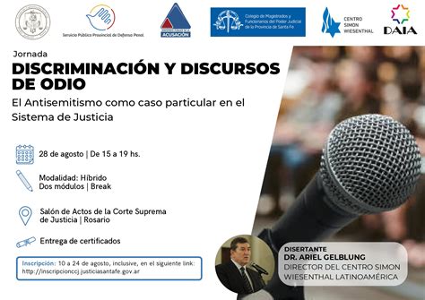 JORNADA Discriminación y discursos de odio El Antisemitismo como