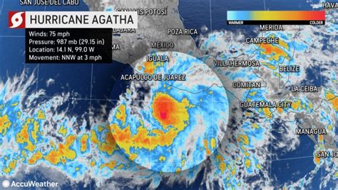 Hurricane Agatha Makes Rare Early Season Landfall In…