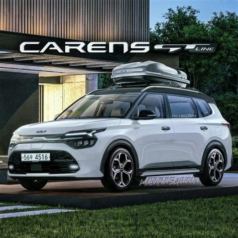 Ide Modifikasi All New Kia Carens 2022 Gaya Gt Line Atap Dipasang