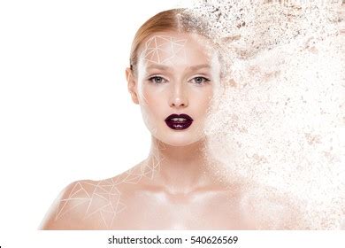 Nude Woman Body Art Looking Camera Stock Photo Shutterstock