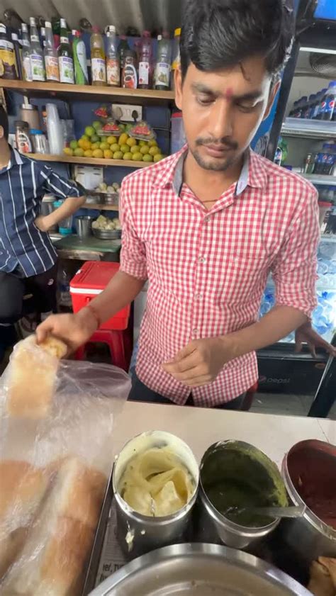 Vada Pav At Anand Stall Lower Parel Vadapav Streetfood