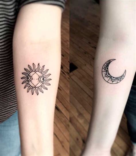 【tatuajes De Sol Y Luna】🌞🌛 Significado Y Mejores Diseños