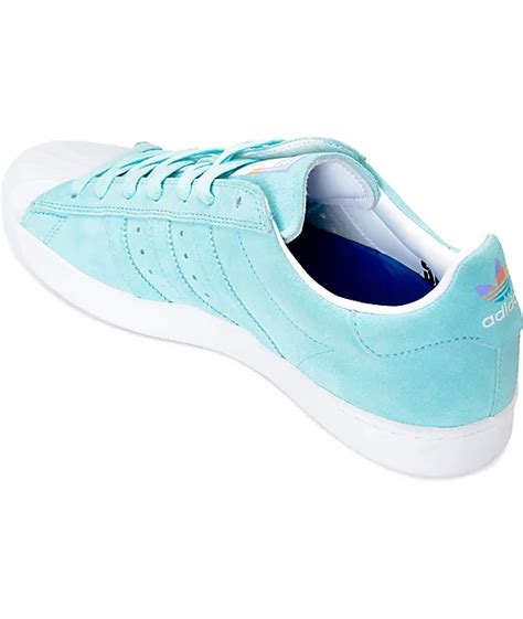 Adidas Superstar Vulc Adv Pastel Blue Shoes Zumiez