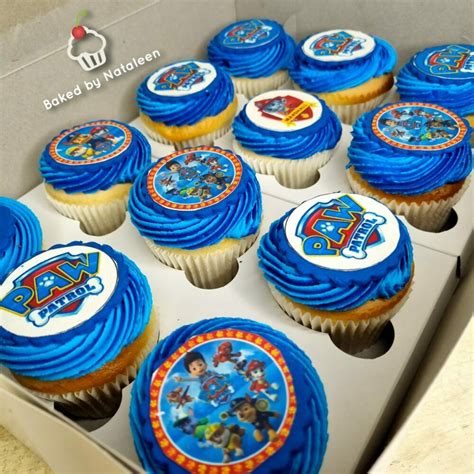 Paw Patrol Themed Cupcakes Baked By Nataleen