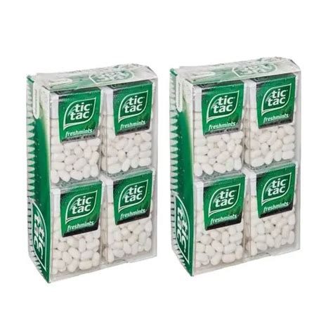 Tic Tacs Variety Flavours Sweets 5 X 18g Lime Orange Mint Fruit Cherry