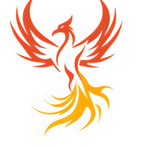 Phoenix Logo Cartoon · Creative Fabrica