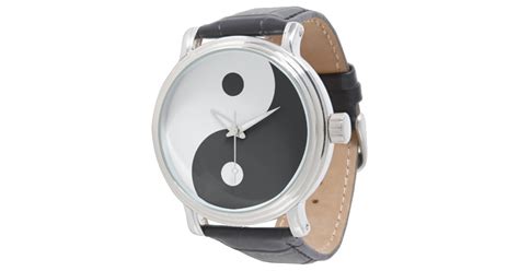 Yin Yang Watch Zazzle