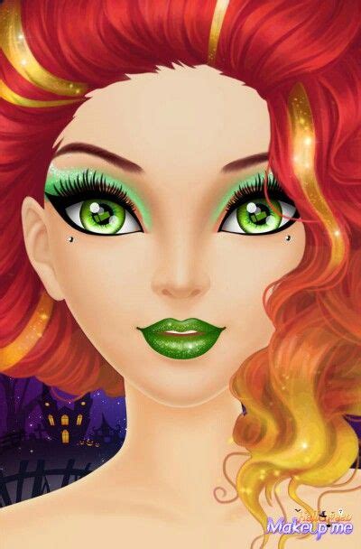 Poison Ivy Poison Ivy Halloween Face Makeup Disney Princess Anime