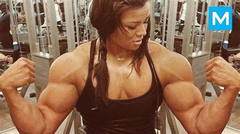 Super Strong Girl Sophie Arvebrink Muscle Madness Body Building