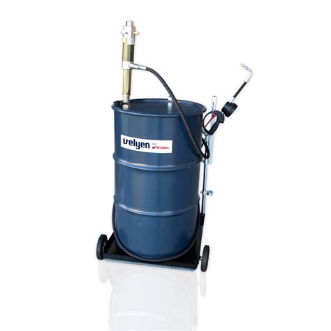 Mobile Oil Dispenser Set For L Drum Velyen Uk Garage Equipment