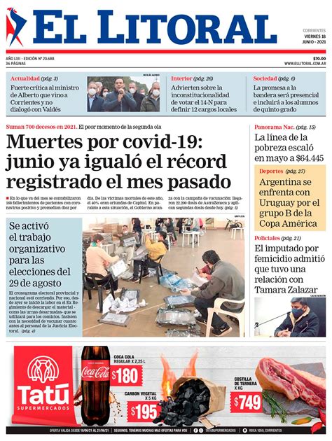 Diario El Litoral De Corrientes 5