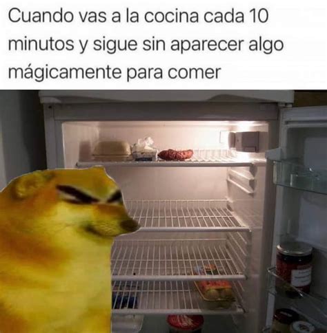 Cuando Vas A La Cocina Cada 10 Minutos Y Sigue Sin Aparecer Algo