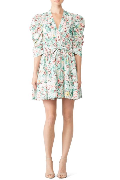 Floral Meritti Dress By Ronny Kobo Rent The Runway