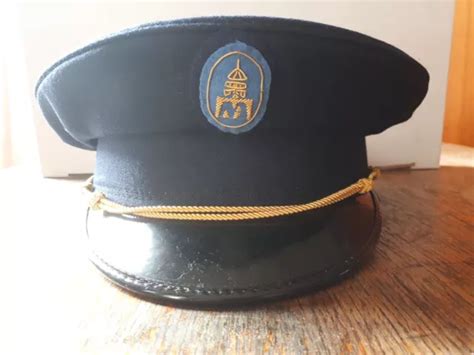 ANCIEN KÉPI CASQUETTE Militaire Armée Française Civil Gardien De