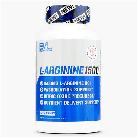 EVL Nutrition L Arginine 1500 Elevate Your Workouts TRUFIT Eu