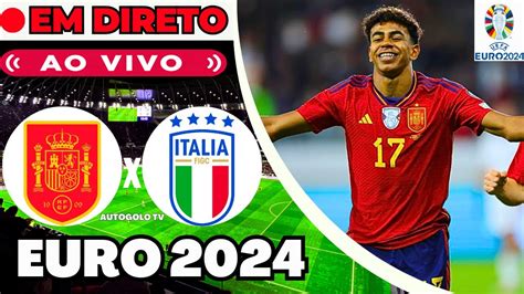 ESPANHA X INGLATERRA EUROCOPA 2024 Live