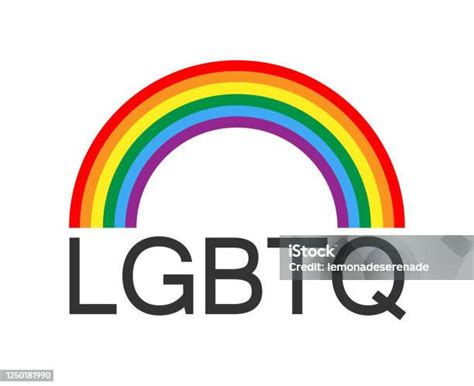 虹のシンボルとlgbtqロゴ Lgbtプライドコミュニティのベクトルシンボル Lgbtqiのベクターアート素材や画像を多数ご用意