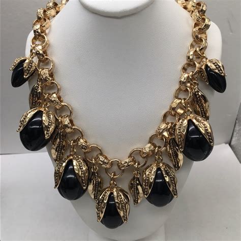 R J Graziano Jewelry Rj Graziano Gold Tone Necklace Poshmark