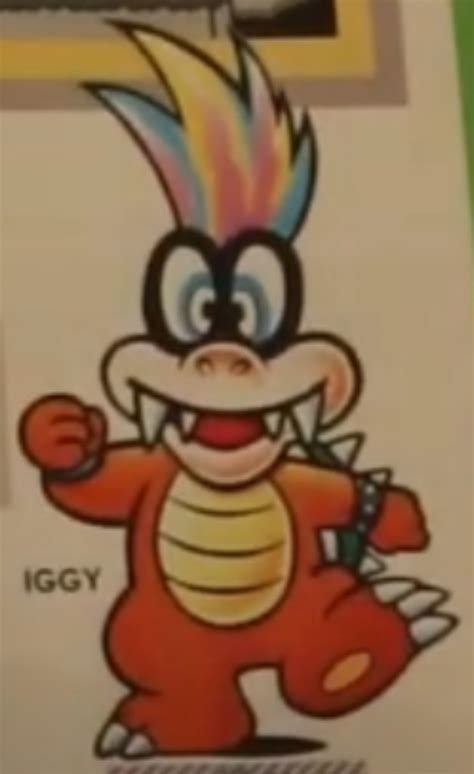 File:Iggy Koopa SMW artwork.jpg - Super Mario Wiki, the Mario encyclopedia