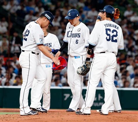 西武 今季最少2安打で完封負け 渡辺監督代行「どうにもならない」 野球 デイリースポーツ Online