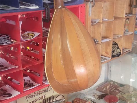 European Bowl Back Mandolin Early 1900s Nice Shape