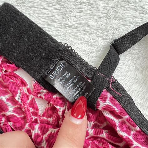 Pink Cheetah Lingerie Slip Y K Trendy Boho Depop