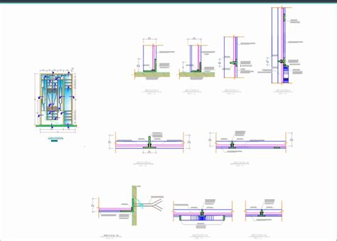 metal door  autocad  cad   kb bibliocad