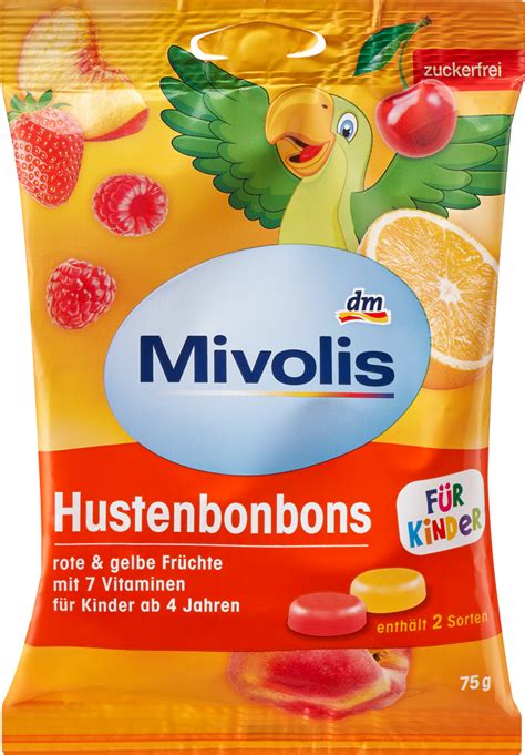 Mivolis Bonbon Rote Und Gelbe Fr Chte F R Kinder Zuckerfrei G