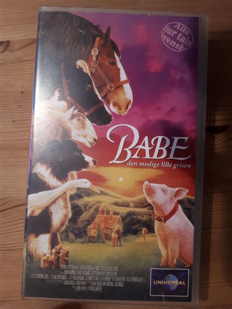 Babe den modiga lilla grisen ᐈ Köp på Tradera