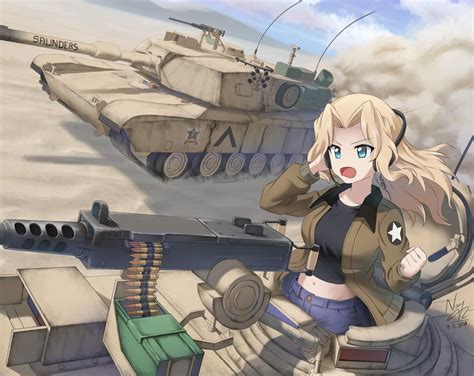 Kay Girls Und Panzer Drawn By Kaungmyat Naing Danbooru