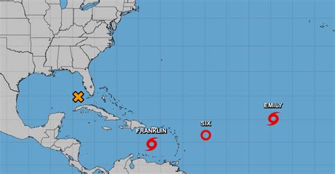 Trayectoria De La Tormenta Franklin A Donde Se Dirige Y Que Paises