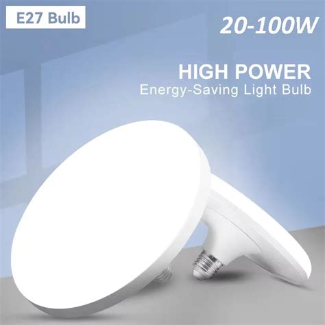 220V UFO Lamp E27 LED Bulb E27 LED Lamps Cold White 20W 30W 40W 60W