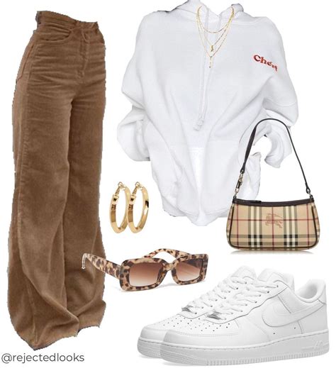 rejectedlooks on Instagram: "REQUEST: brown pants & classic Air Force 1 ...