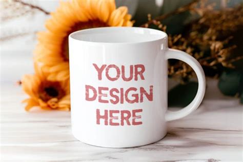 White Coffee Mug Mockup Psd Graphic By Artistry Alley Creative Fabrica