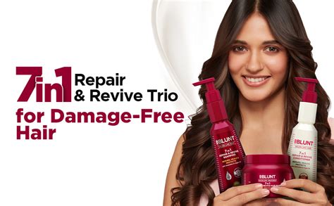 Bblunt 7 In 1 Repair And Revive Shampoo 300ml 7 In 1 Repair And Revive Conditioner 250g 7 In 1