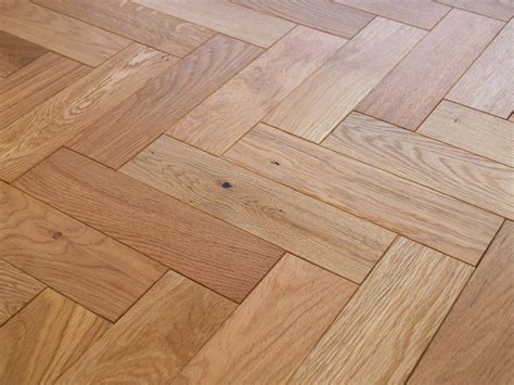 Timbercraft Herringbone Engineered Oak Parquet Flooring Matt Lacquered 80x300x18 Mm Floorworks™