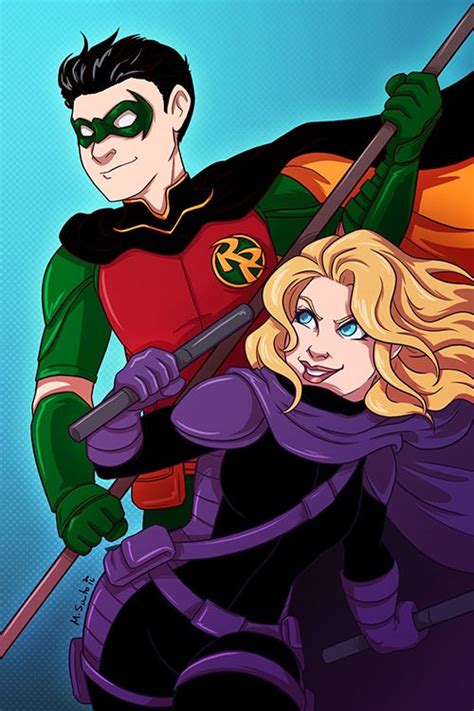 Spoiler And Red Robin Stephanie Brown And Tim Drake