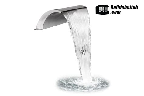 Wide Arc Stainless Steel Water Blade Installation Tips Build A DIY Hot Tub